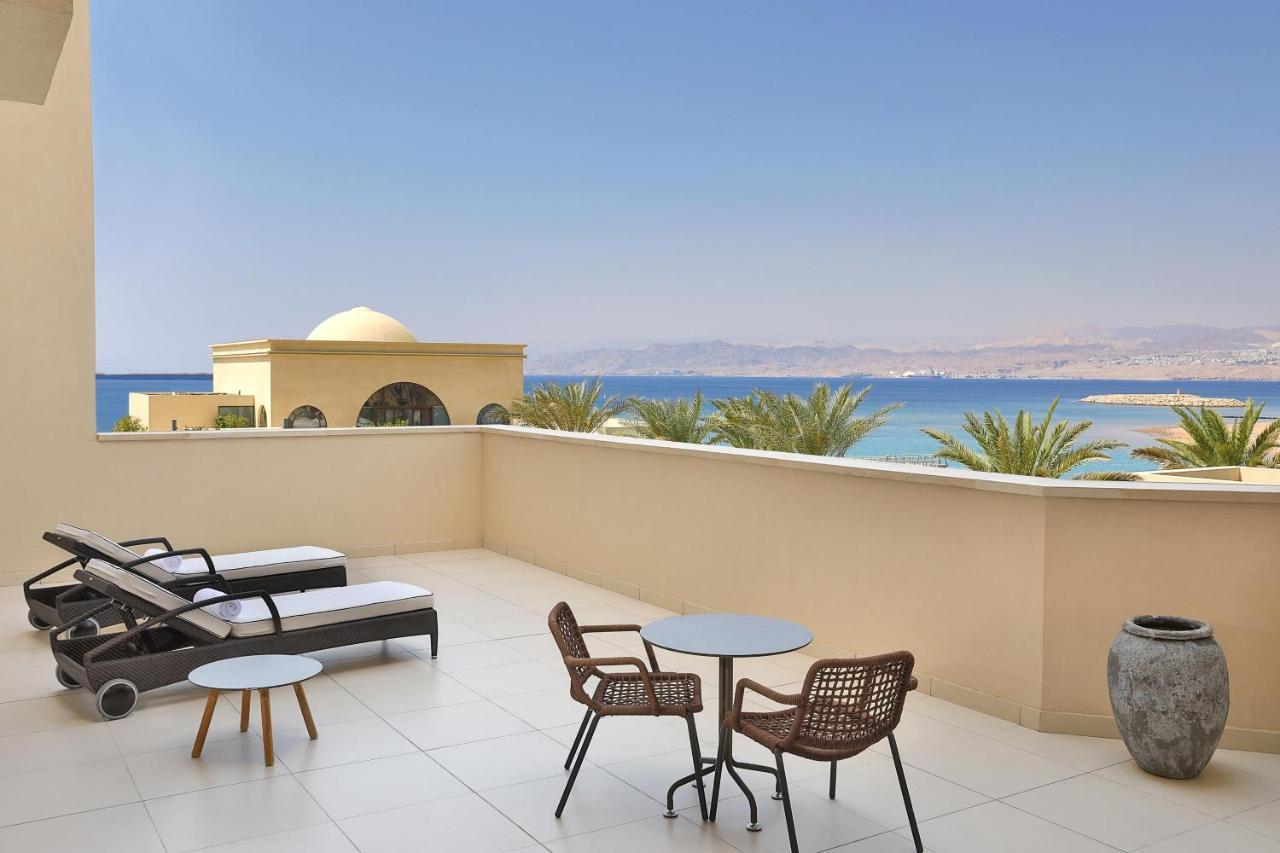 Al Manara, A Luxury Collection Hotel, Aqaba Luaran gambar View of the Dead Sea from the hotel